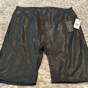 NWT Black Tape Plus Size 1x biker shorts